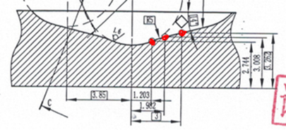 如何測(cè)量汽車剎車零部件異形槽中的三維曲線輪廓？