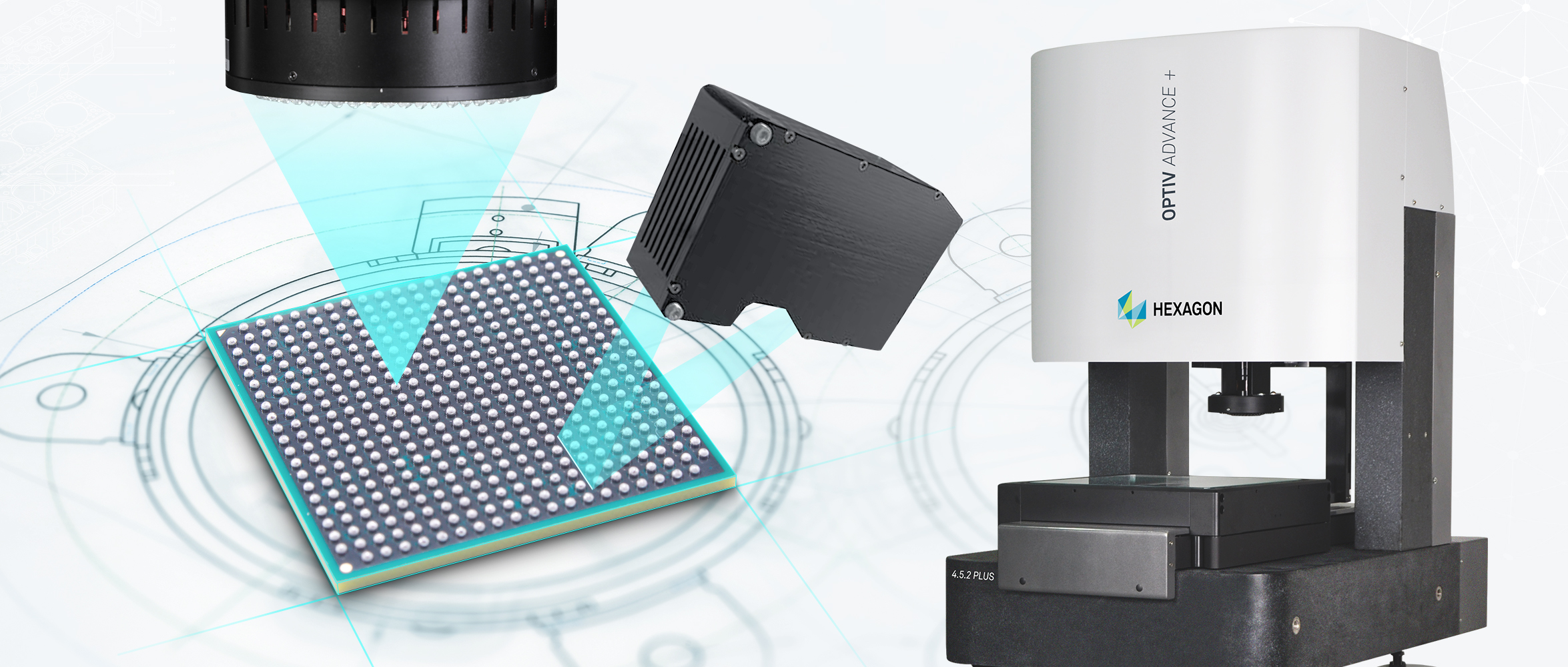 半導(dǎo)體行業(yè)案例 | 多傳感器技術(shù)集成，實(shí)現(xiàn)BGA錫球多特征快速測量